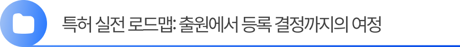 Group 2055248400 2. 특허내는법의 실전 로드맵: 출원에서 등록 결정까지의 여정